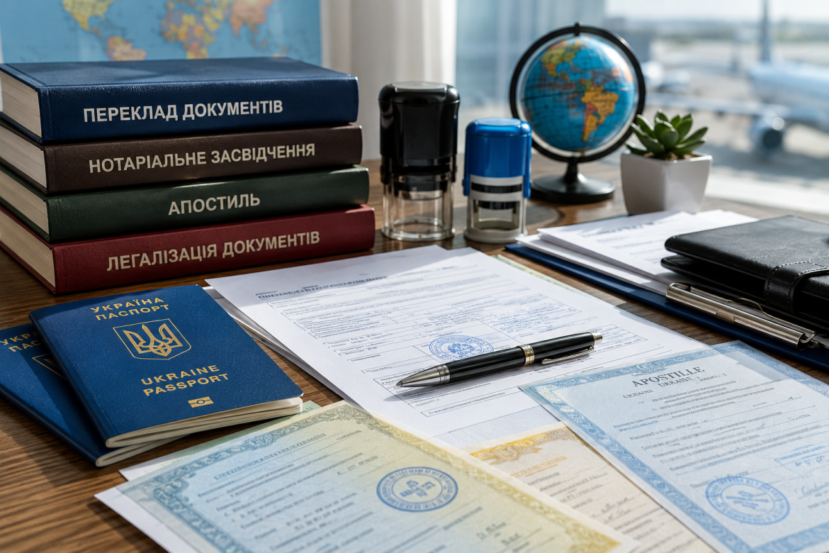 Переклад документів для виїзду за кордон: повний перелік того, що може знадобитися